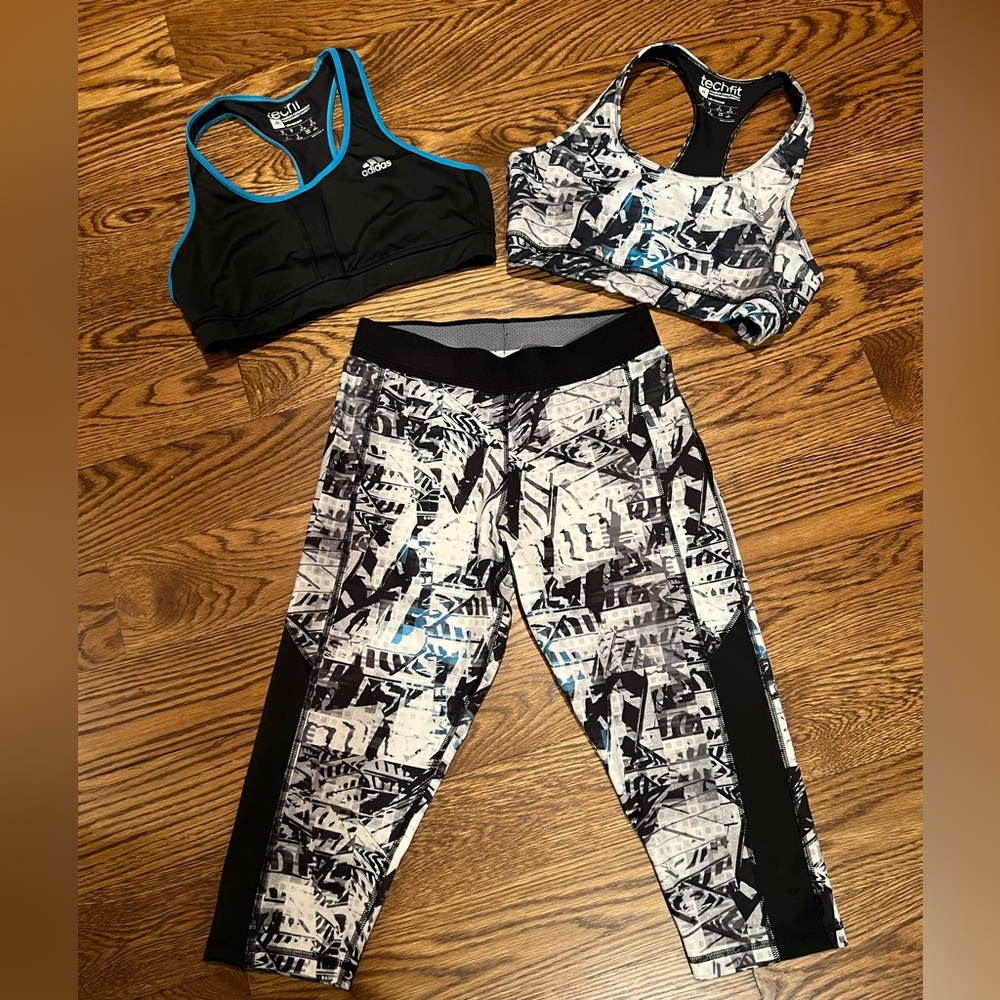 Adidas Women’s Sports Bras & Leggings | Matching Set | Training/Fitness